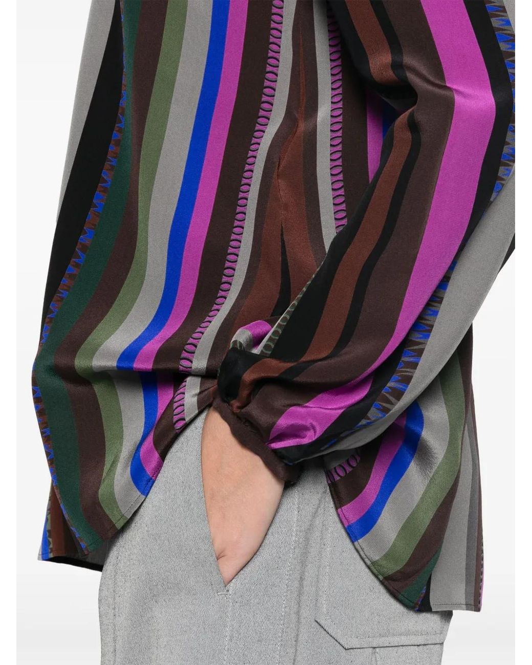 Emilio Pucci Black Silk Blouse