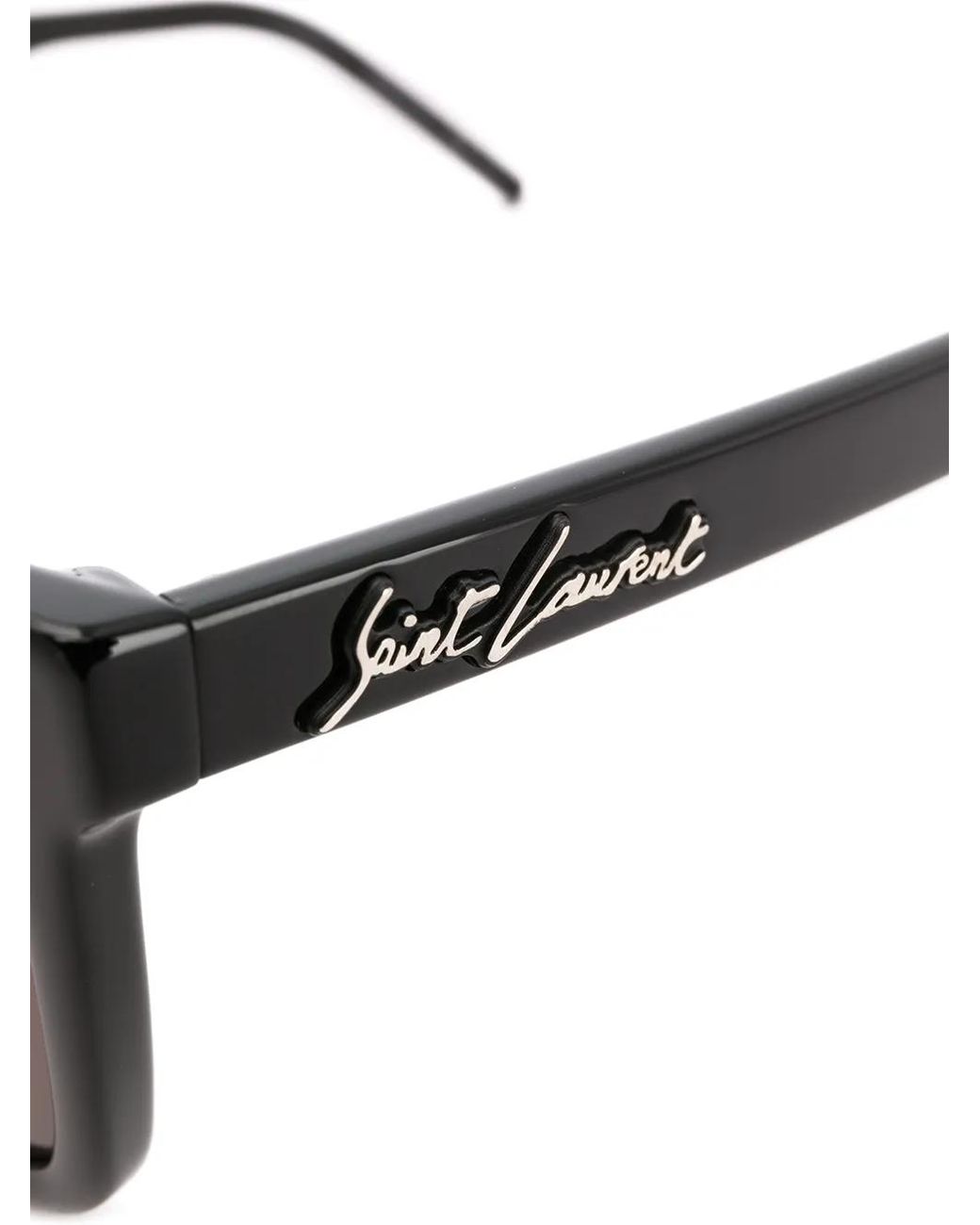Saint Laurent Brown Square-Frame Sunglasses for men