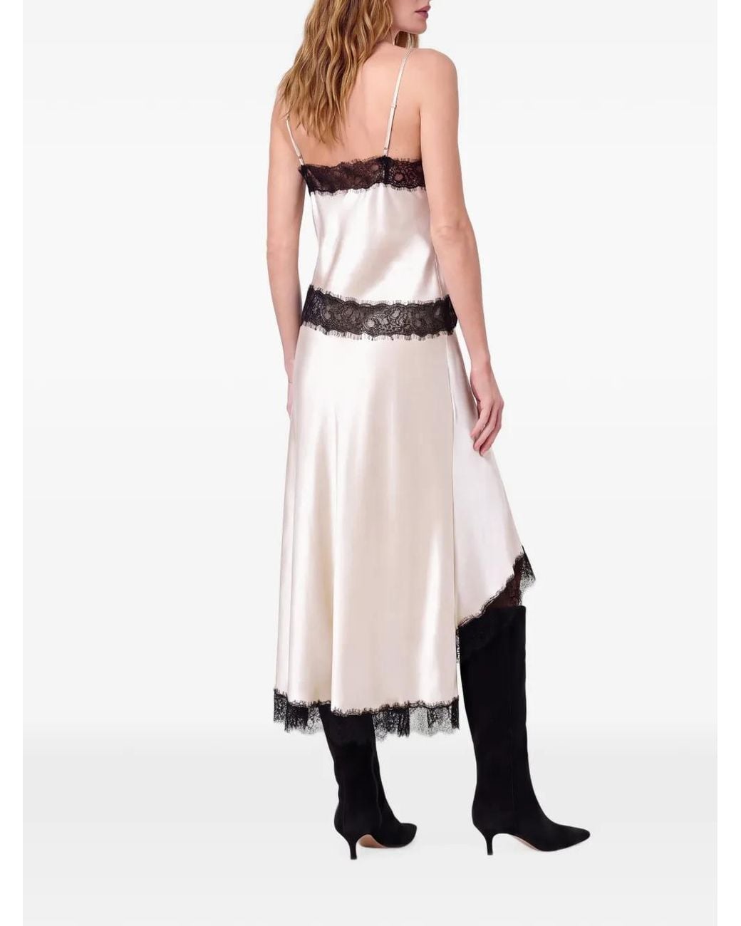 Nicholas Natural Lace-Trim Top
