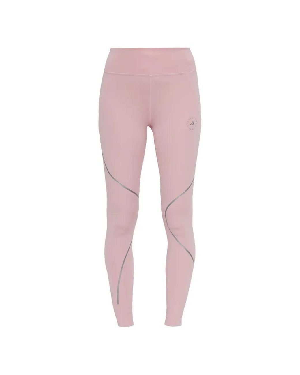 Adidas By Stella McCartney Pink X Stella Mccartney Logo-Print Leggings