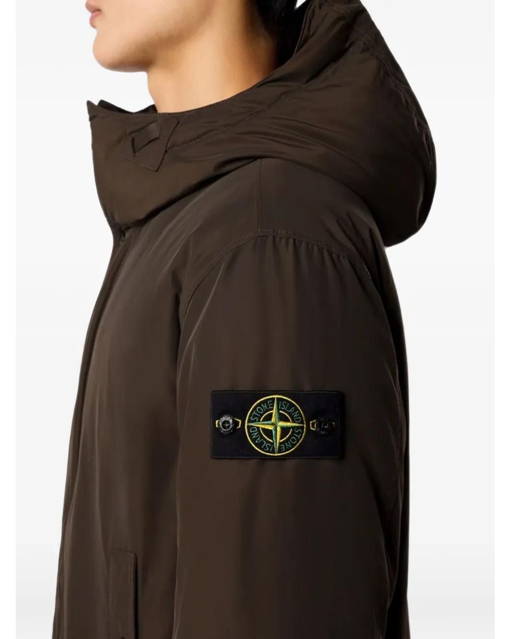 Stone Island Brown Coats for men