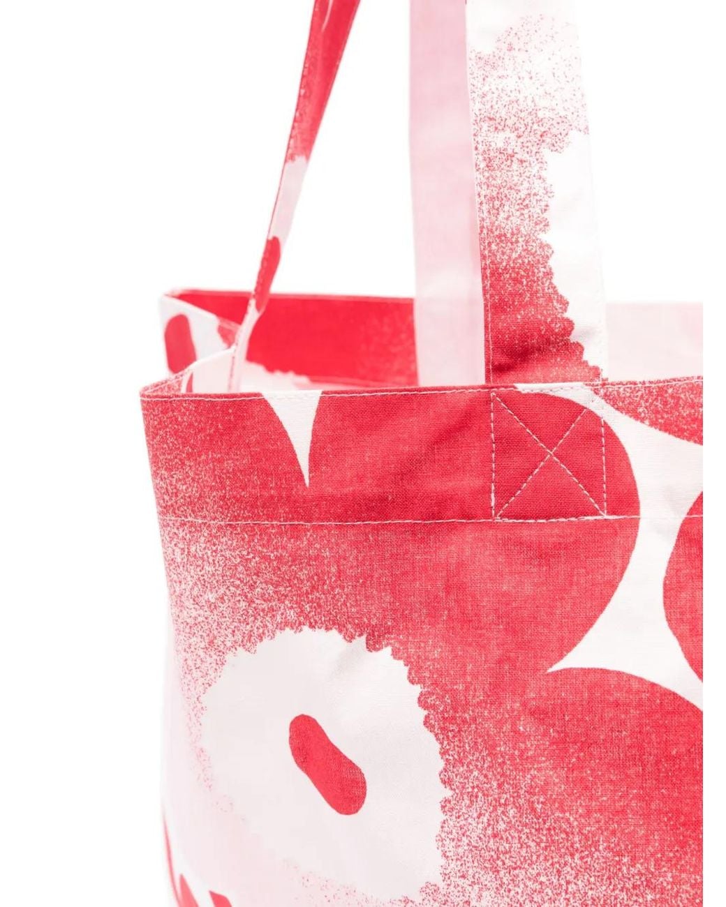 Marimekko Pink Unikko Häivähdys Tote Bag