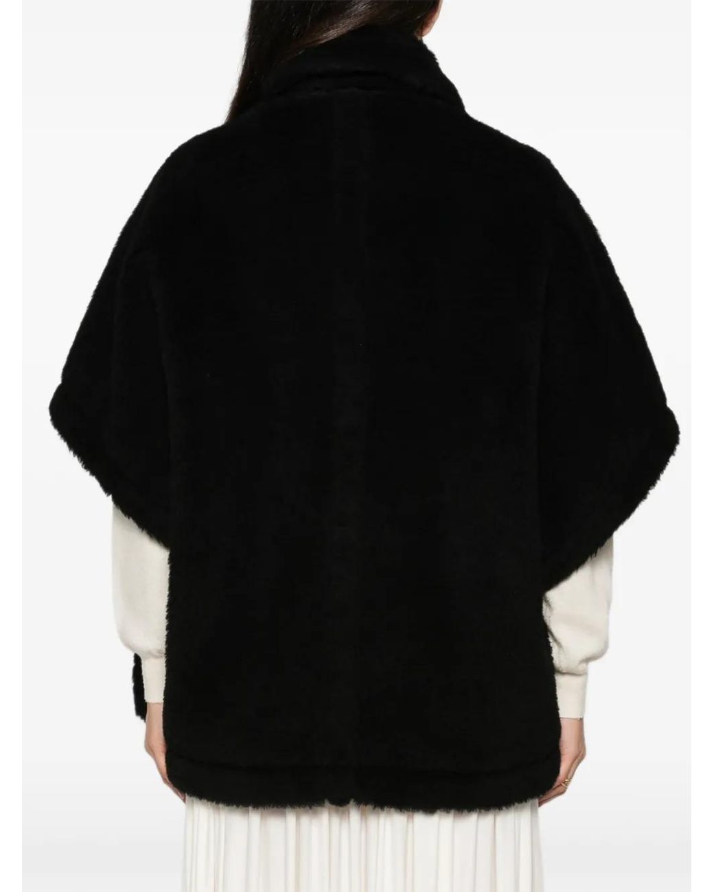 Max Mara Black High-Neck Jacket