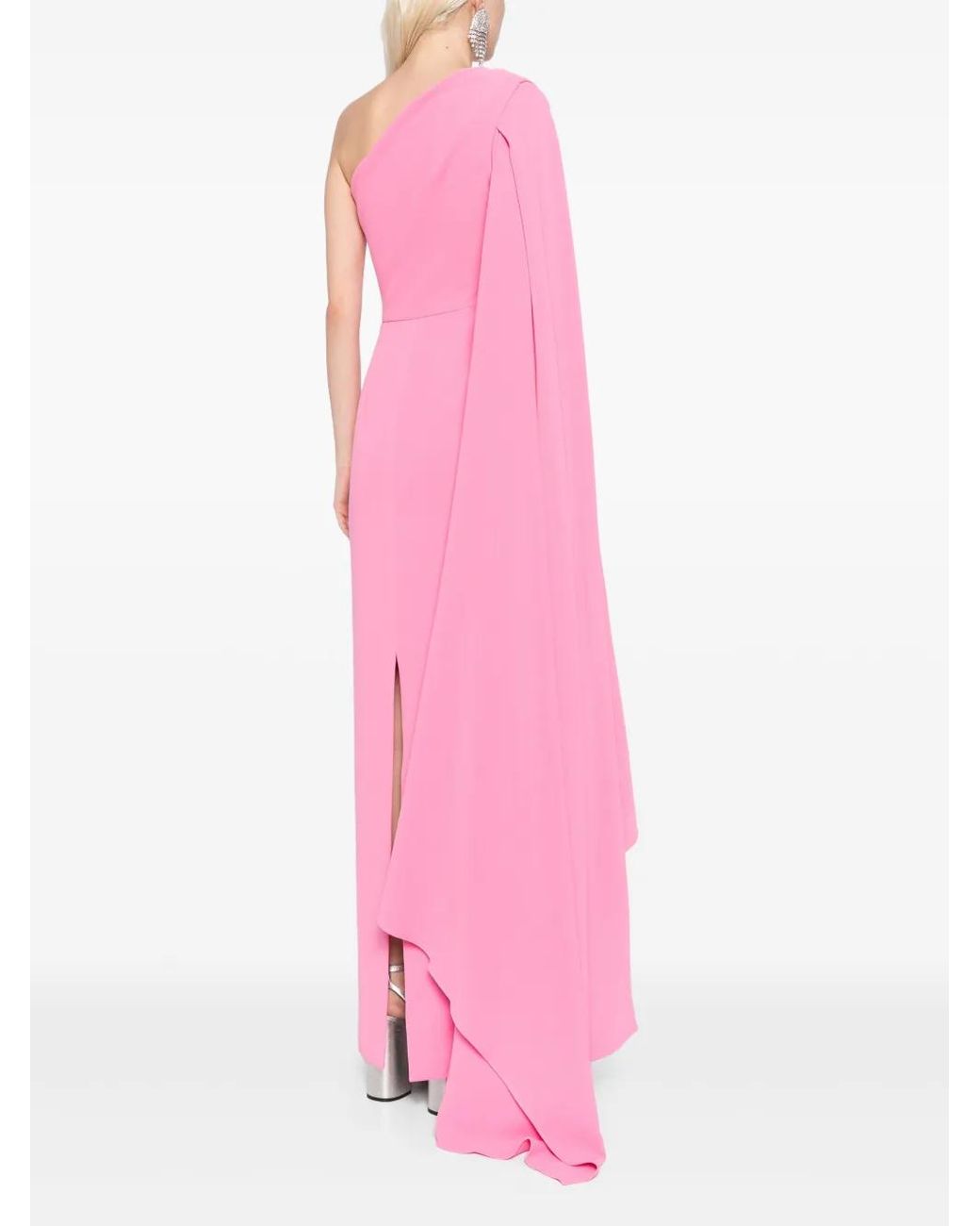 Solace London Pink Daria Maxi Dress