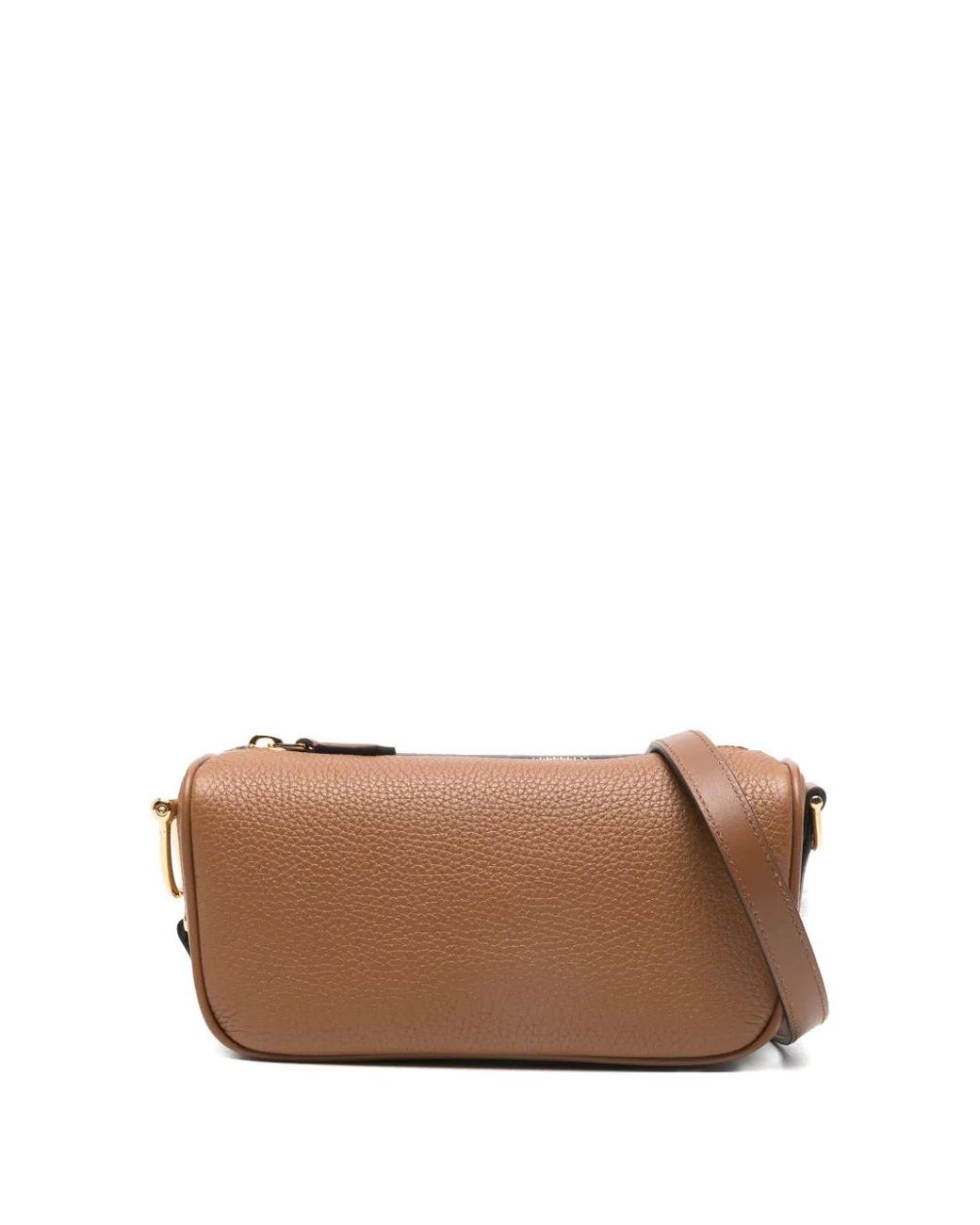 Gucci Brown Half Horsebit Leather Mini Bag
