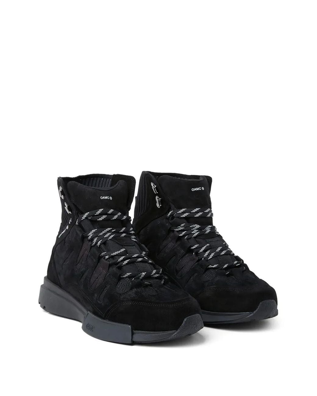 OAMC Black Trail Runner Sneakers for men