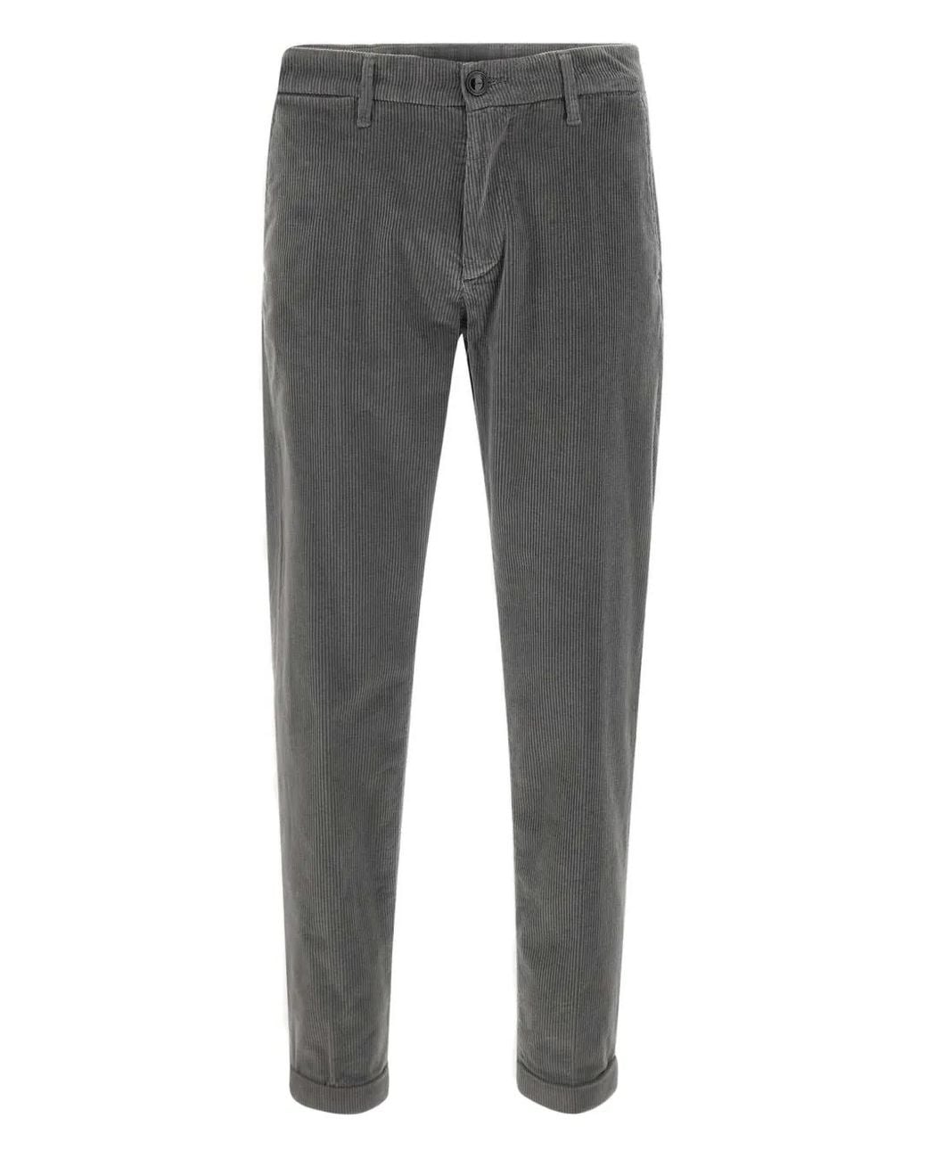 Re-hash Gray Mucha Chinos Trousers for men