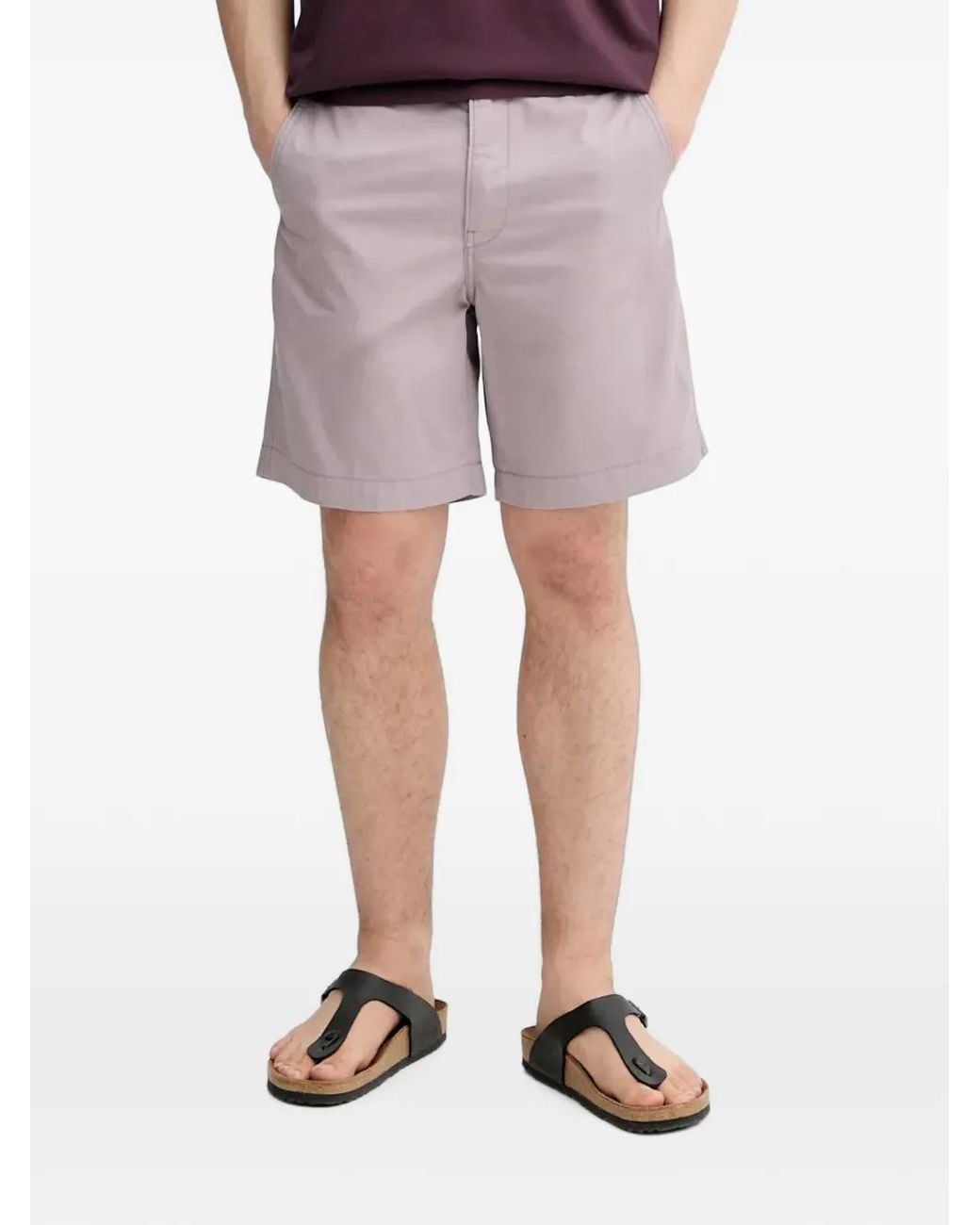 Levi's Purple Button Pocket Shorts for men