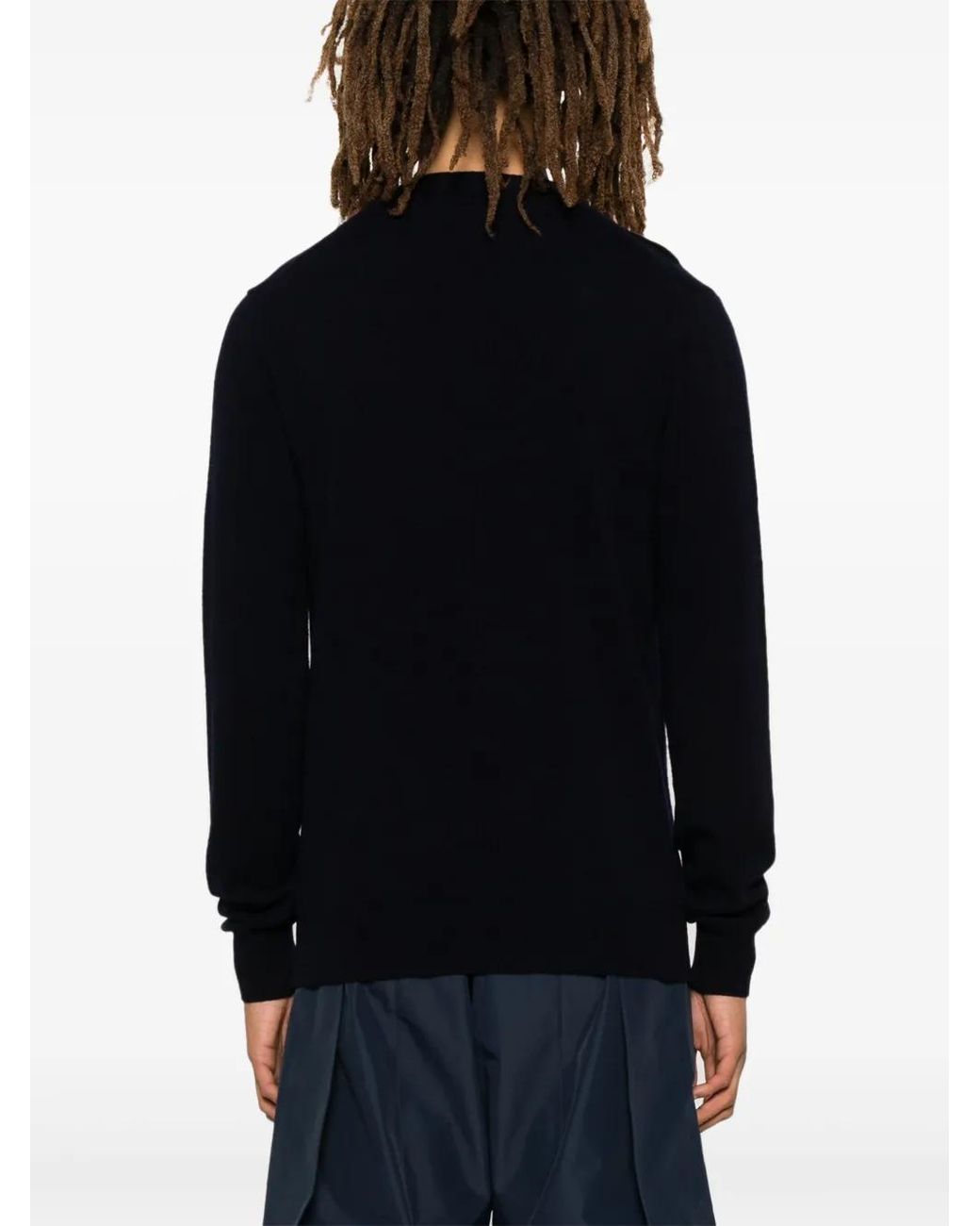 COMME DES GARÇONS PLAY Black Heart-Patch Sweater