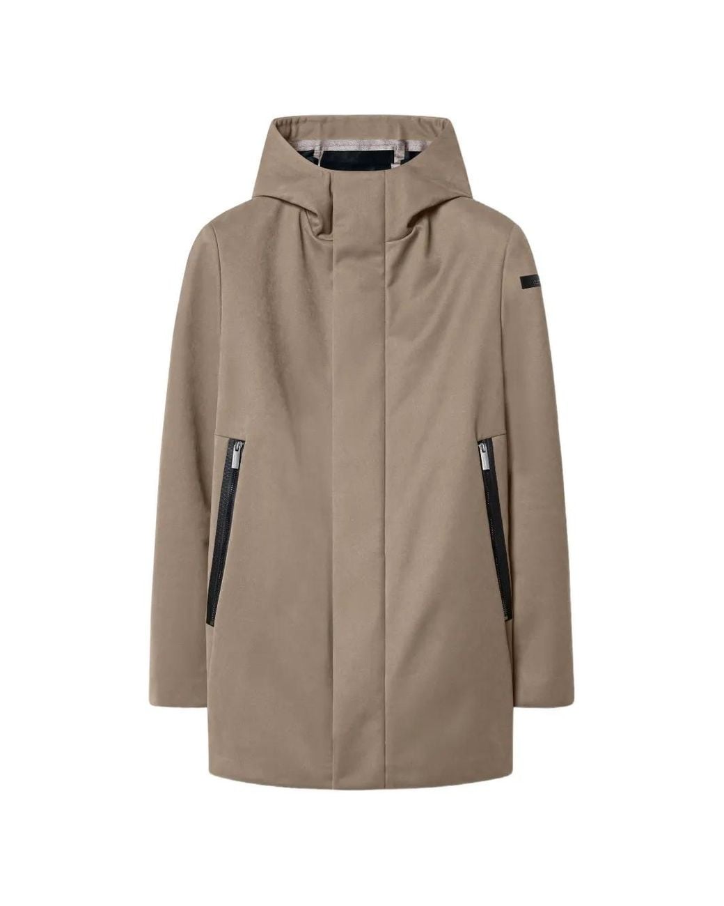 Rrd Natural Hut Hooded Zip-Fastening Jacket for men
