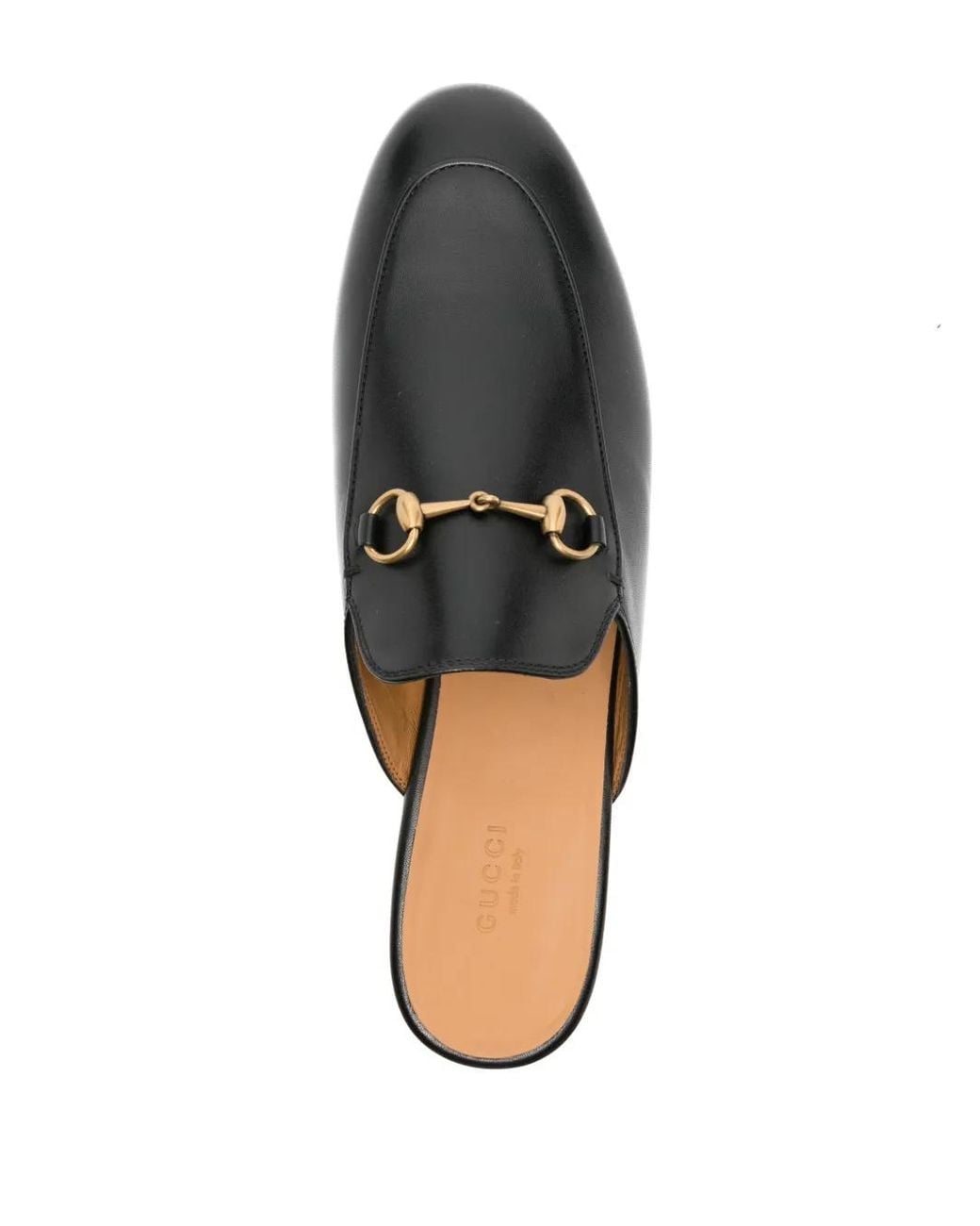 Gucci Black Princetown Leather Mules
