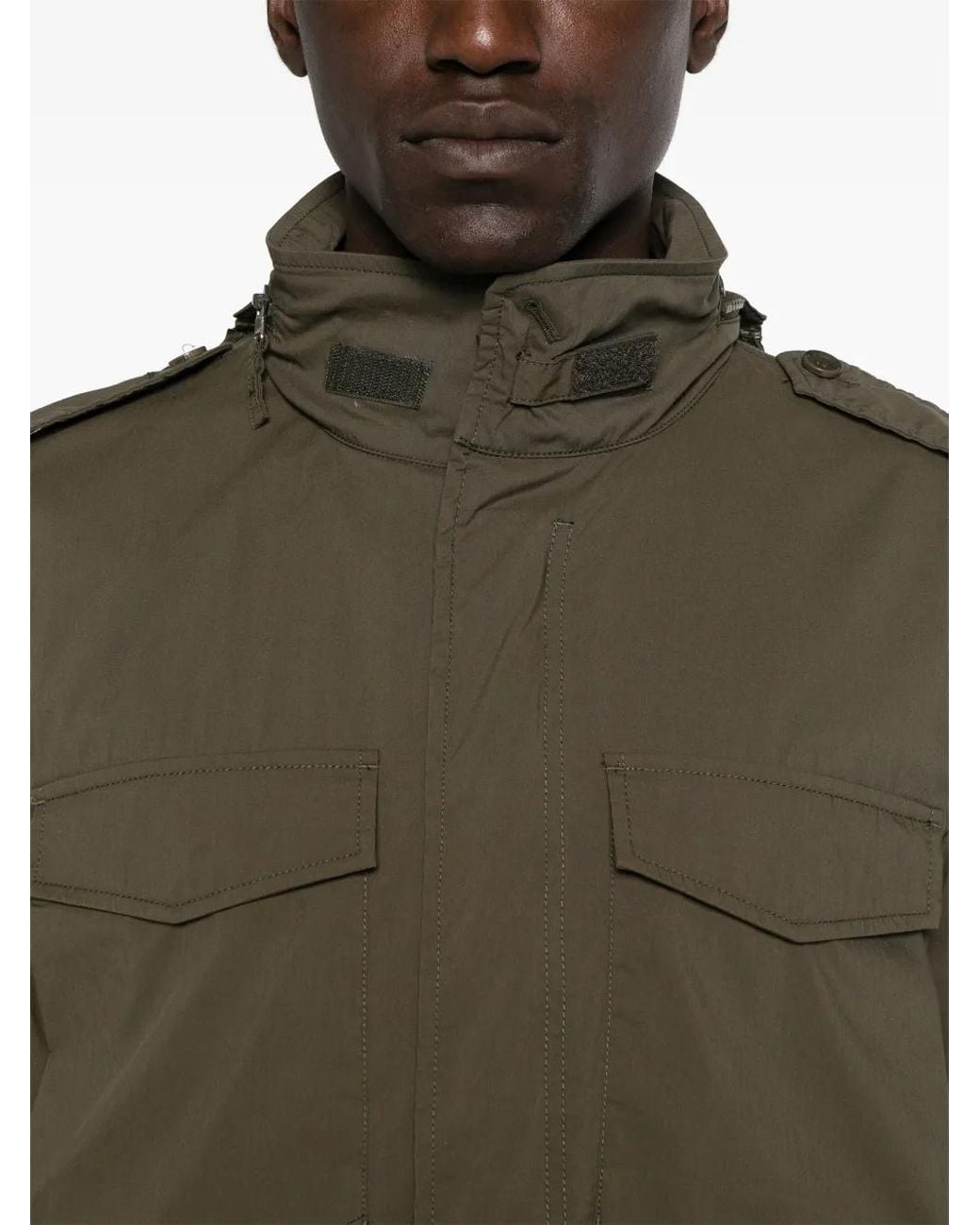 Aspesi Green Mini Field Jacket for men