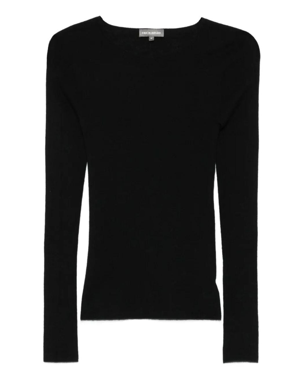 Bompard Black Crew-Neck Sweater