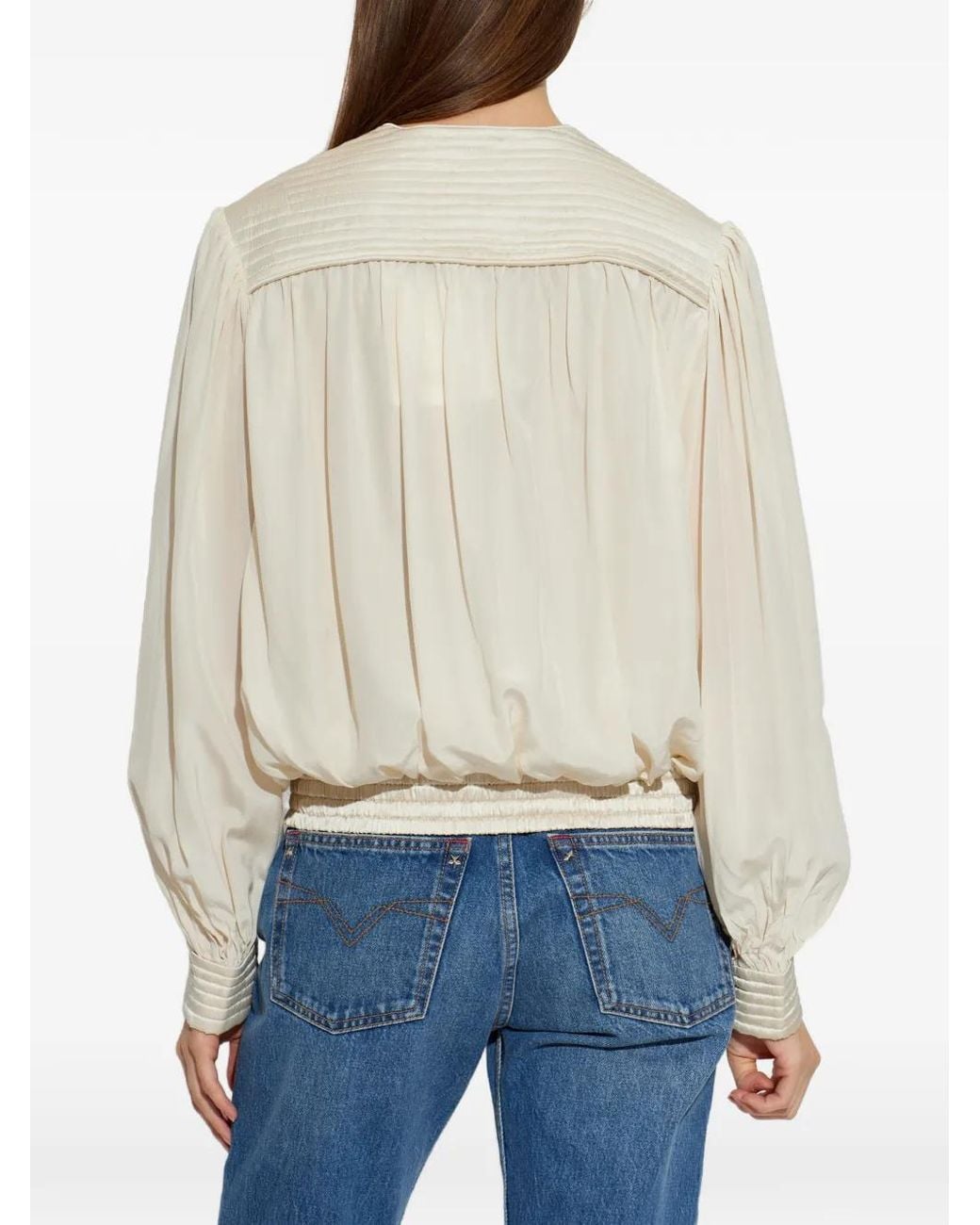 Isabel Marant White Dovane Blouse