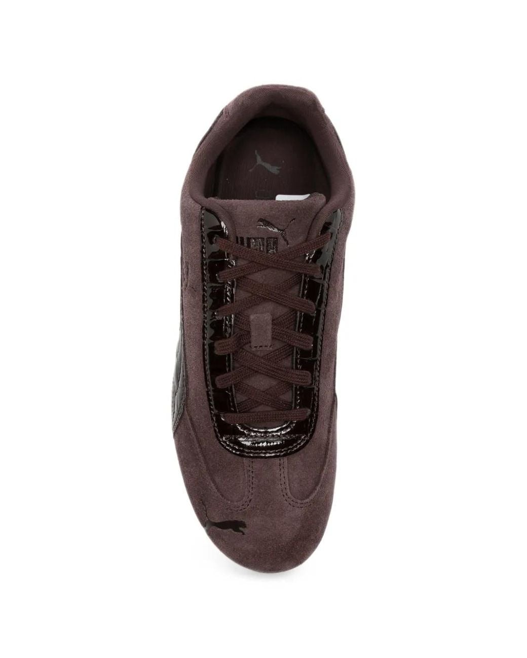 PUMA Brown Speedcat Croc Wns Croc-Effect Sneakers