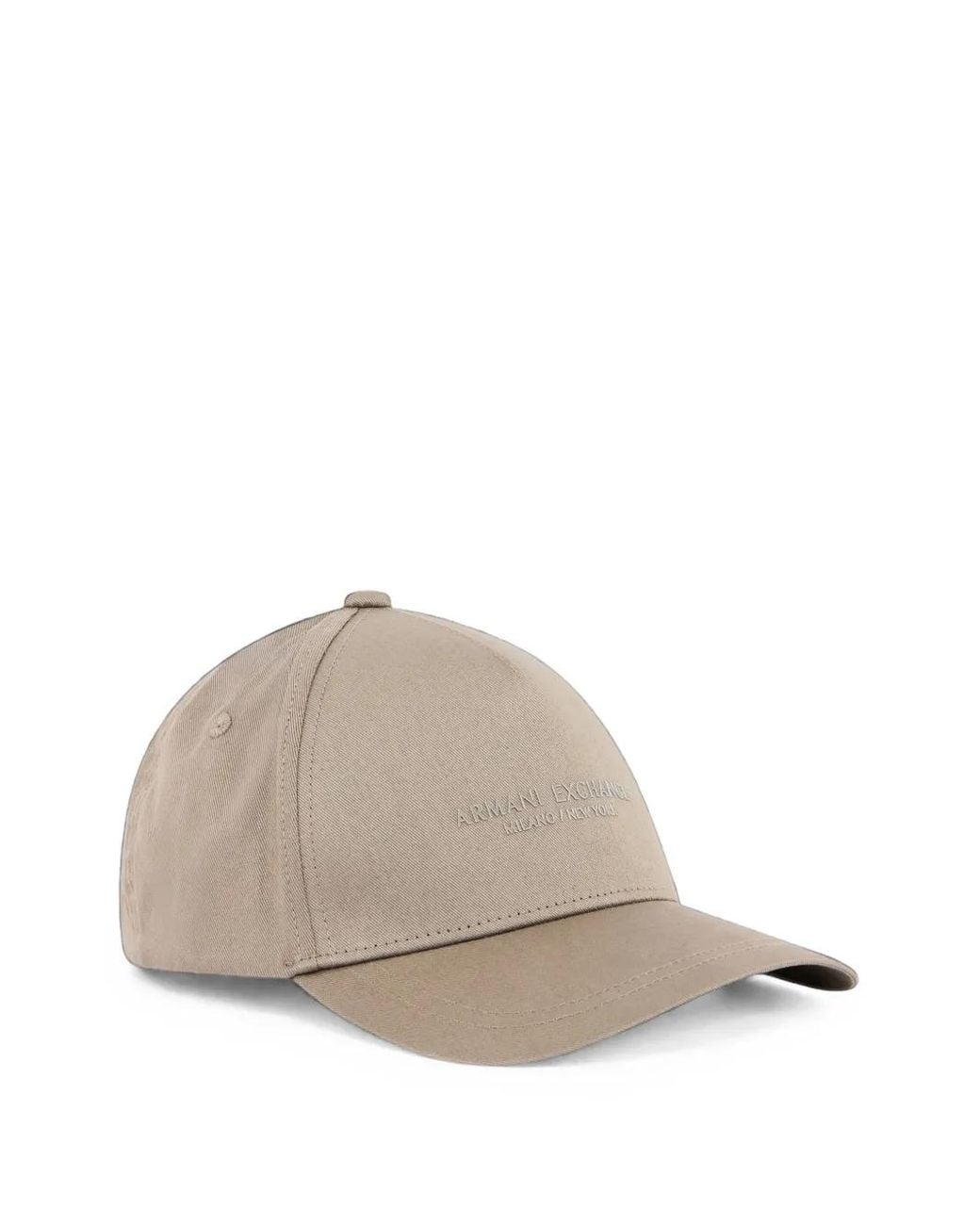 ARMANI EXCHANGE Natural Logo-Embroidered Baseball Cap for men