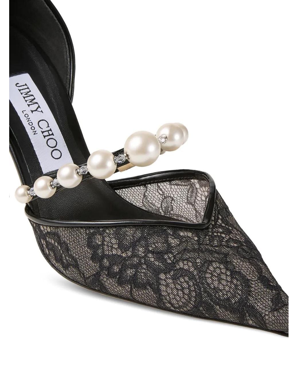 Jimmy Choo Black Aurelie Leather Pumps