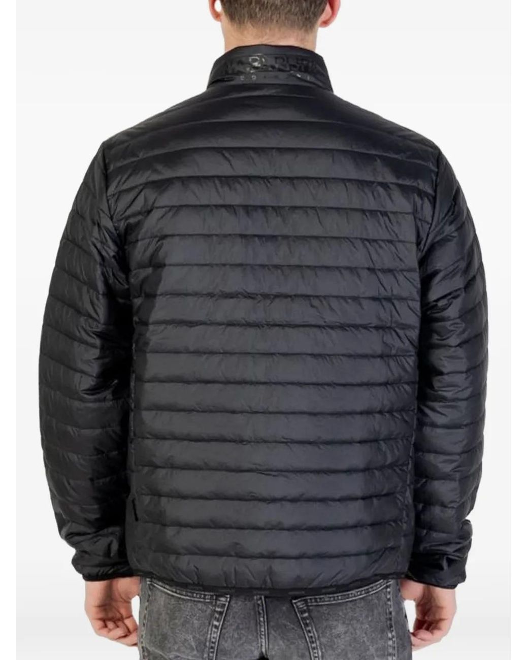 Napapijri Gray Thermo Light Quilted Jacket for men