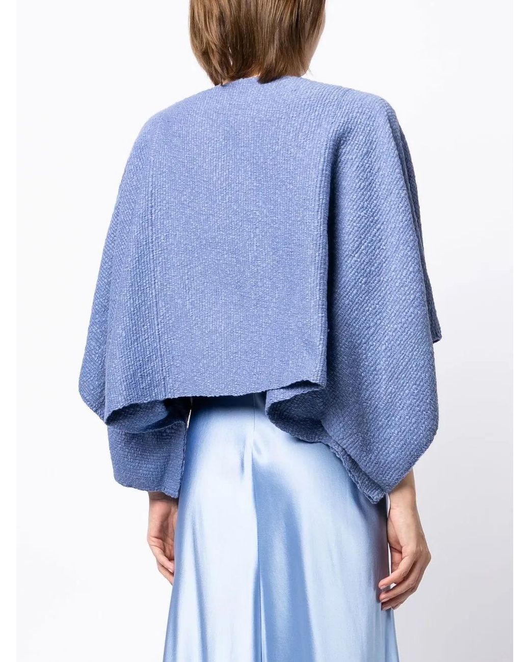 Jersey Corto Con Estilo De Capa Voz de color Blue