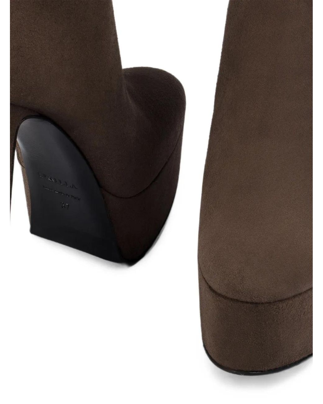 Le Silla Brown Nora Platform Ankle Boots