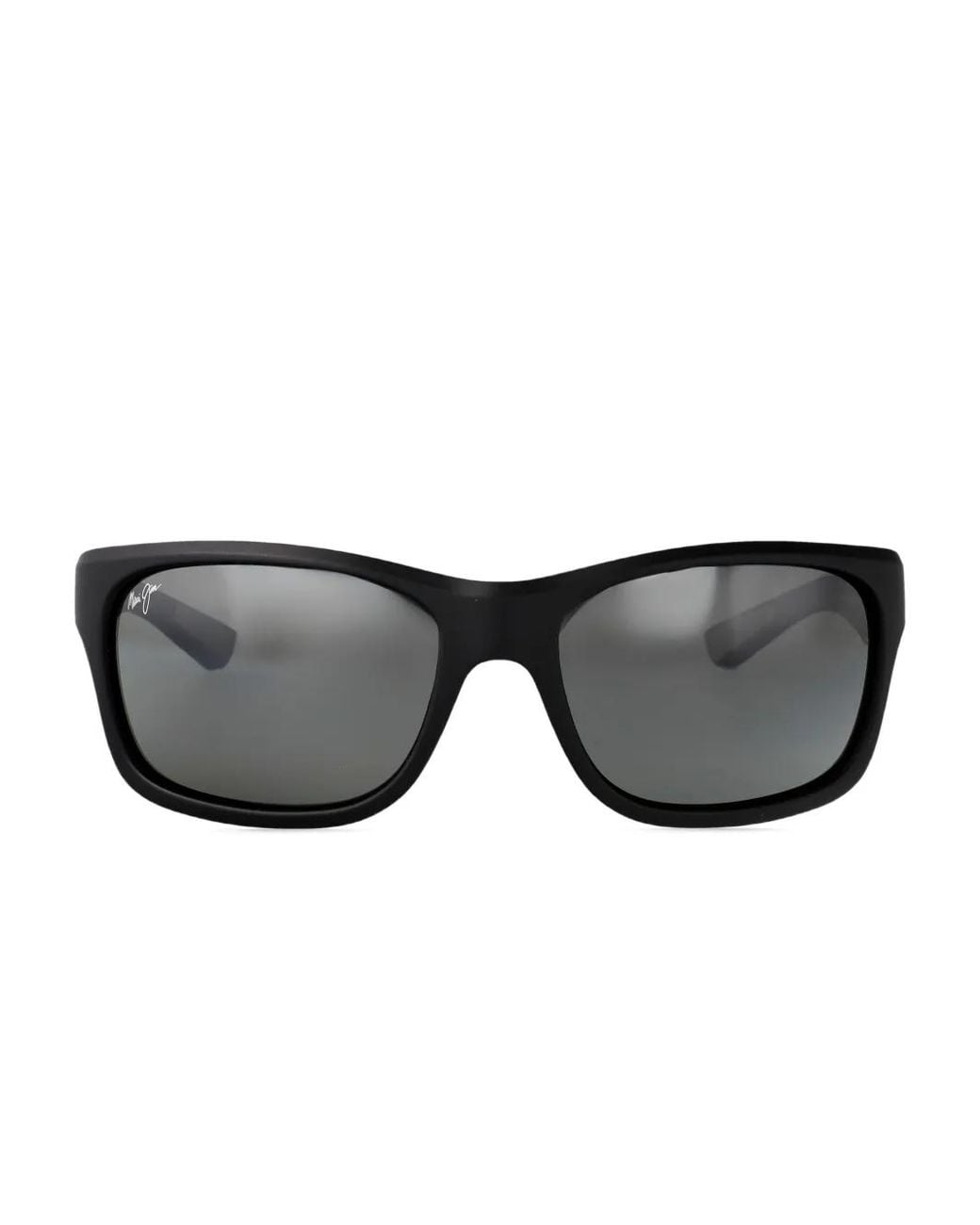 Maui Jim Black 'Ano Nui Rectangle-Frame Sunglasses for men
