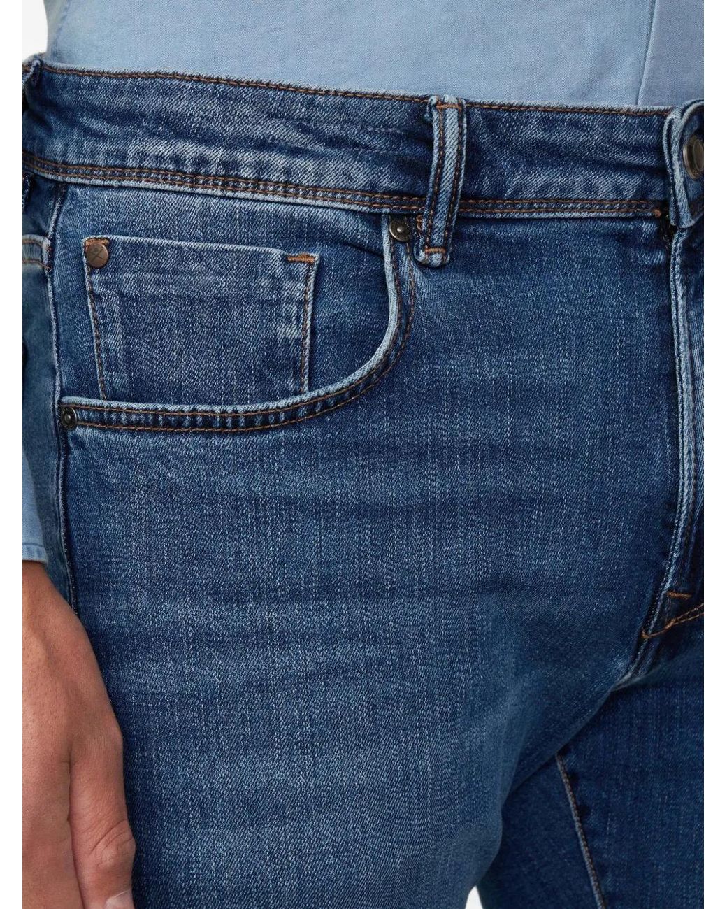 Vaqueros Rectos Hackett de hombre de color Blue