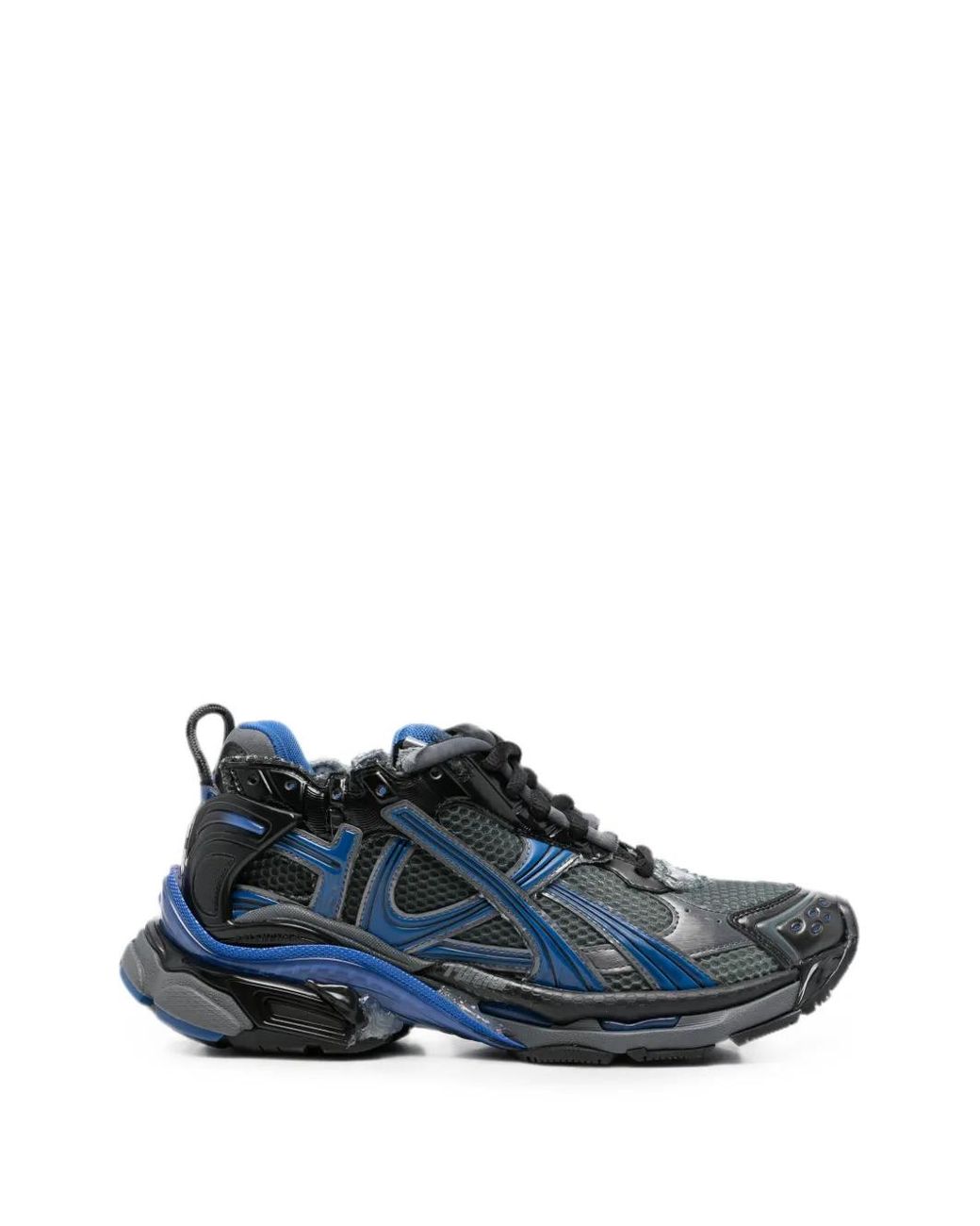 Balenciaga Blue Runner Panelled Sneaker for men