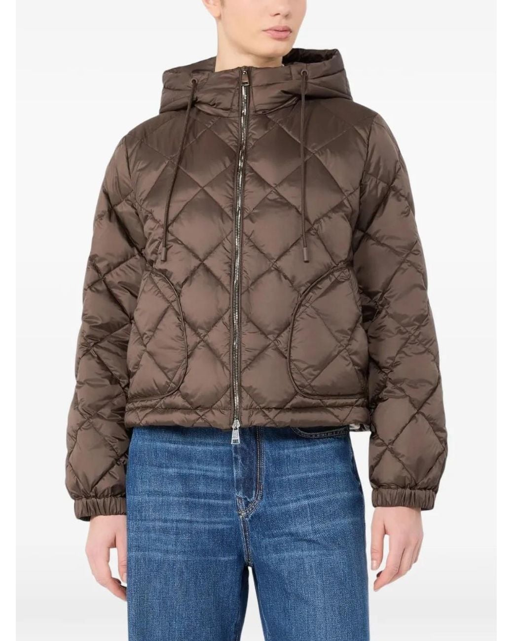 Weekend by Maxmara Brown Padded Jacket
