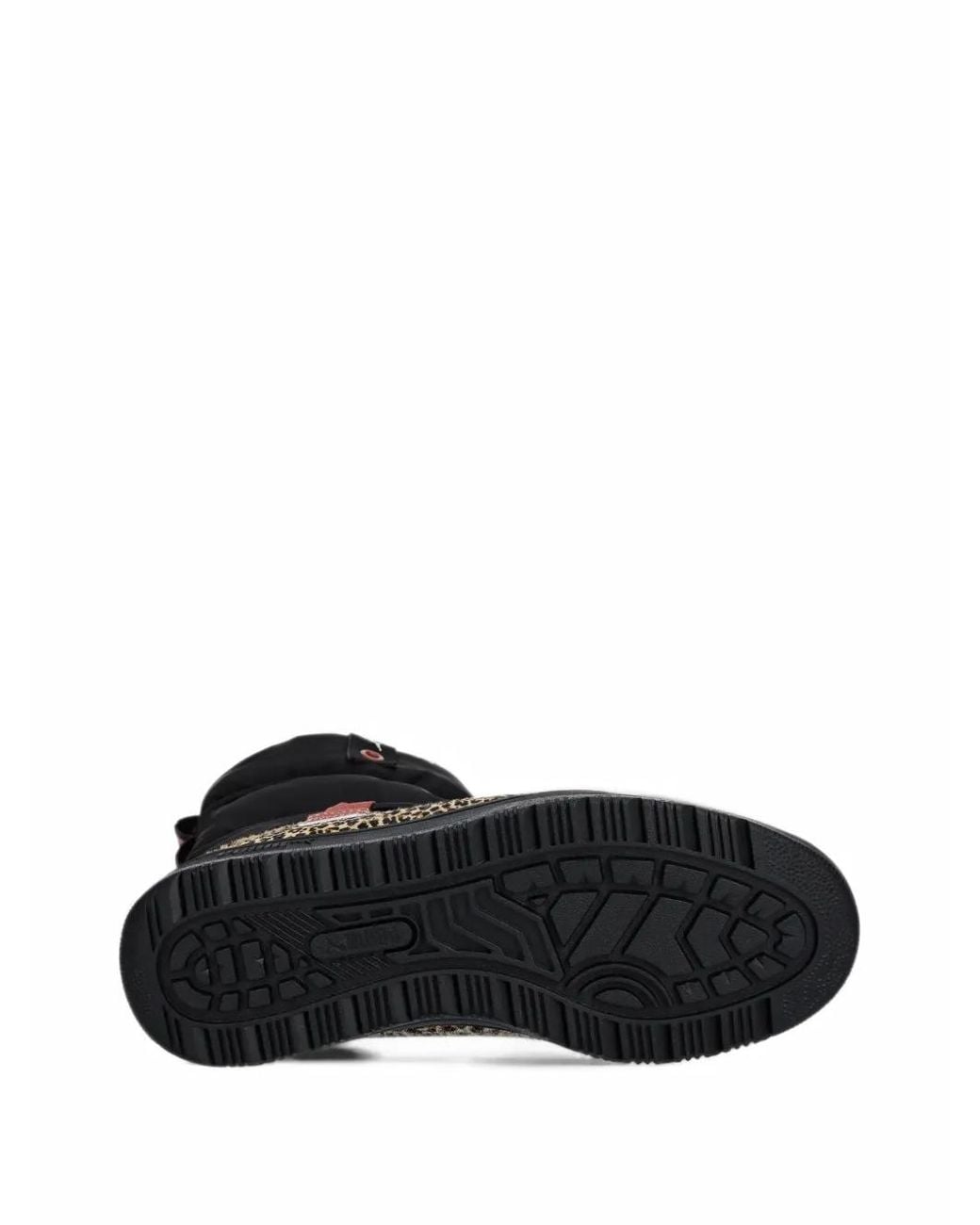 PUMA Black Snowbae Animal Flair Boots
