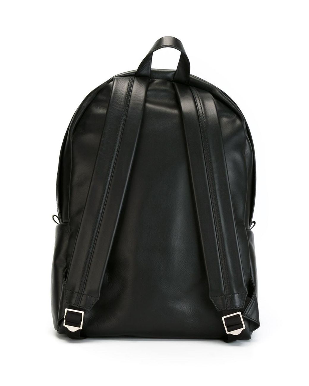McQueen Spine Embossed Backpack in Black for Men | Lyst