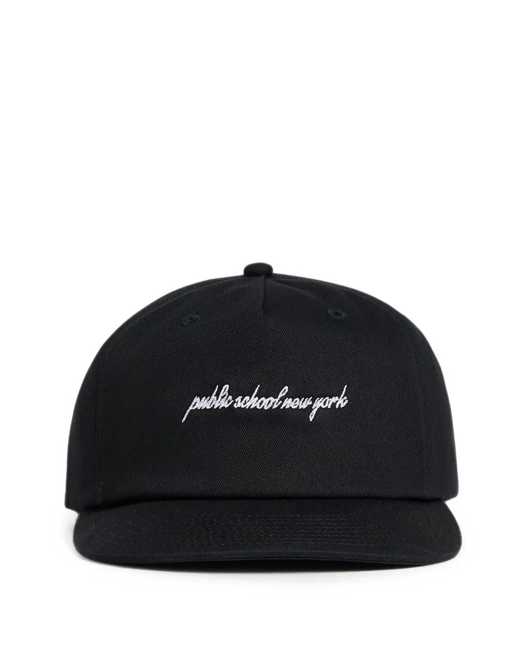 PUBLIC SCHOOL NEW YORK Script Golfer Cap in Black for Men | Lyst UK
