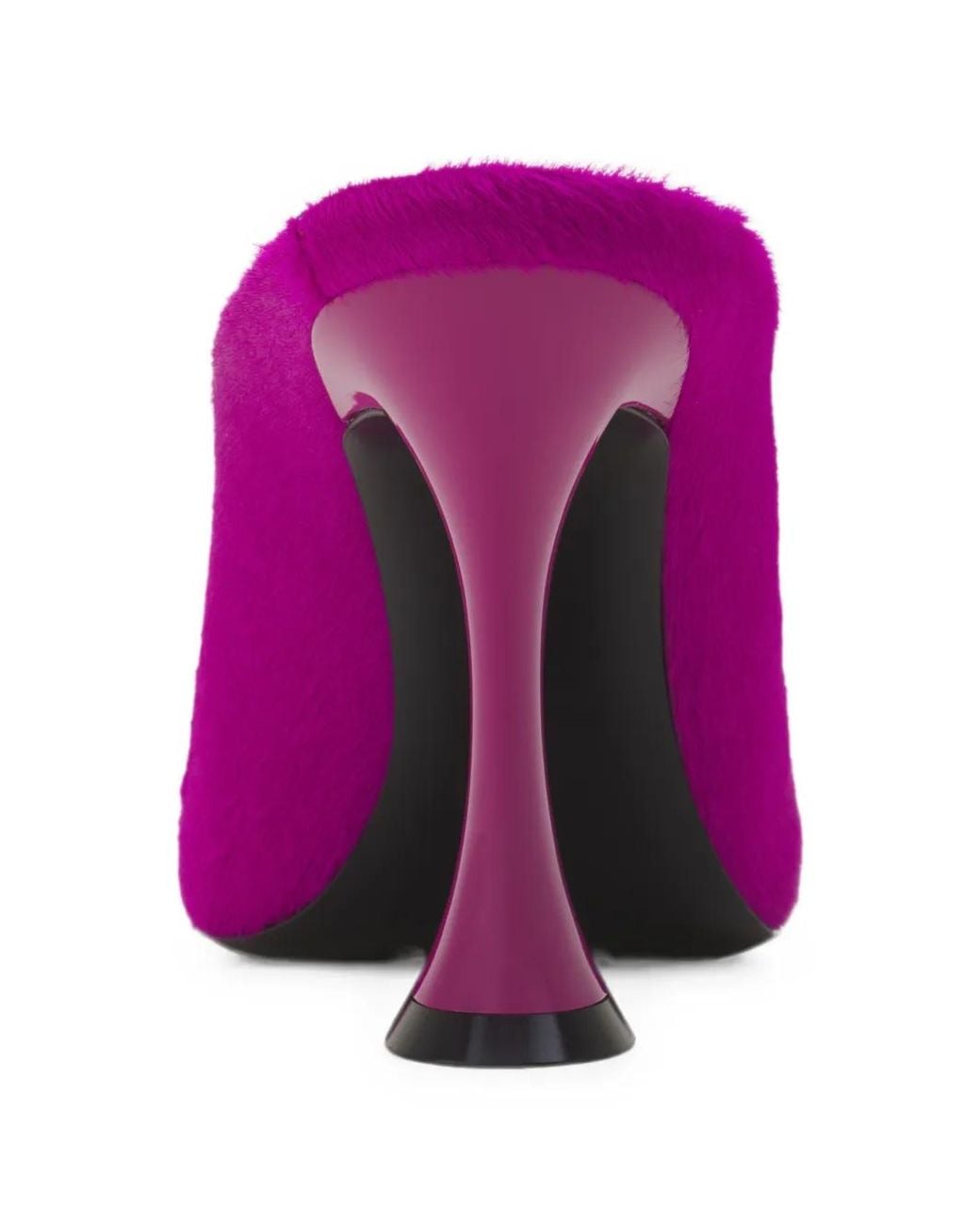 Lanvin Purple Mules Midnight Step