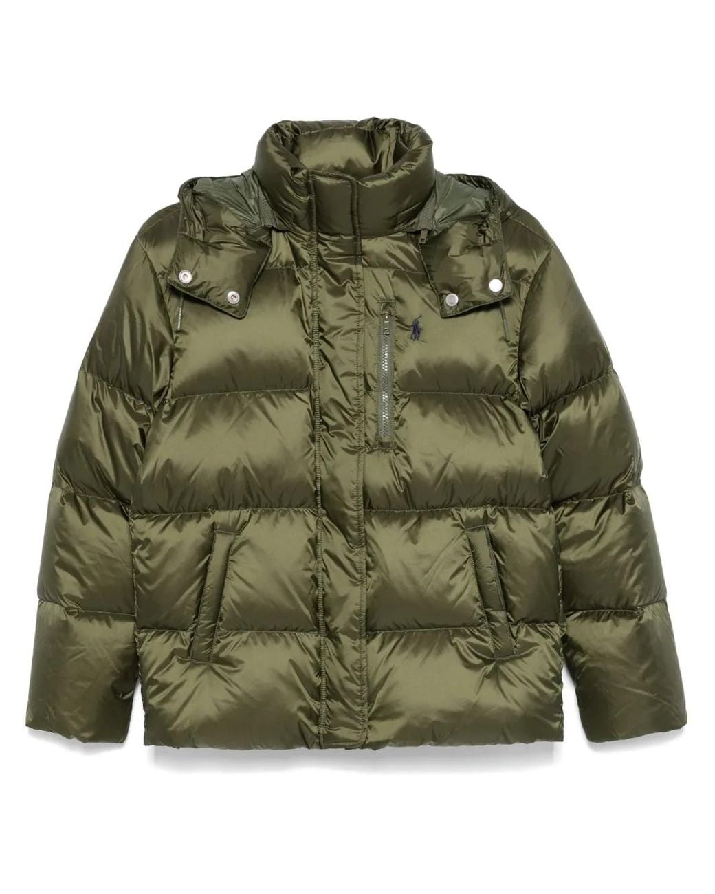 Polo Ralph Lauren Green Quilted Puffer Jacket