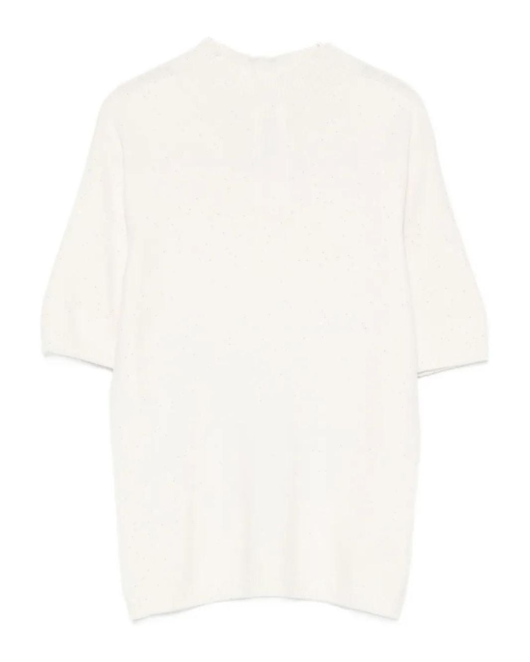 Liu Jo White Crew-Neck T-Shirt