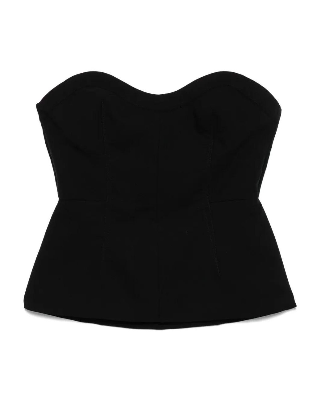 Philosophy Di Lorenzo Serafini Black Voile Top