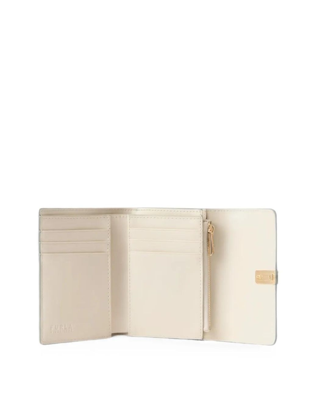 Furla Blue Portefeuille Compact Iride S