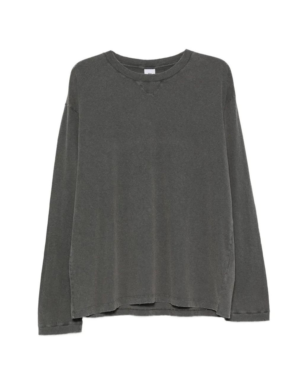 Won Hundred Gray Nima Ls Crew-Neck Long-Sleeved T-Shirt for men