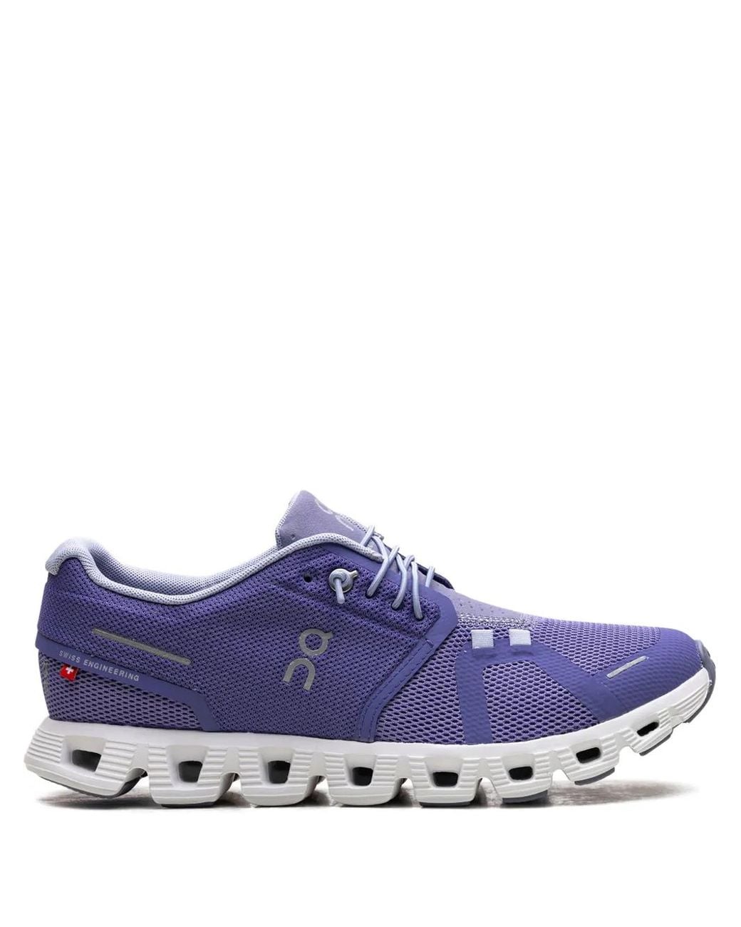 On Shoes Purple Cloud Mesh Sneakers