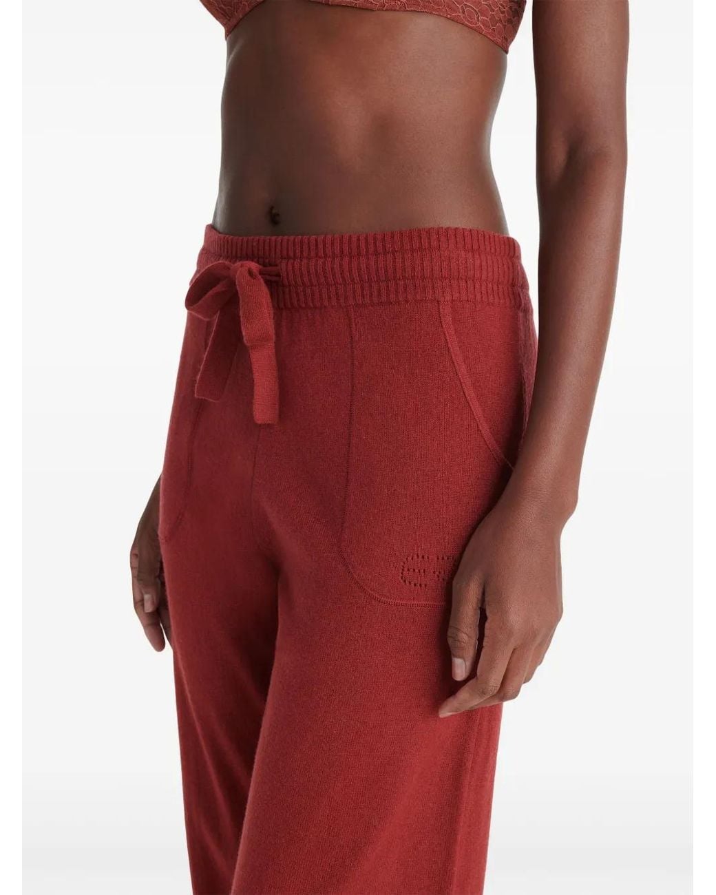 Eres Red Star Jogging Bottoms