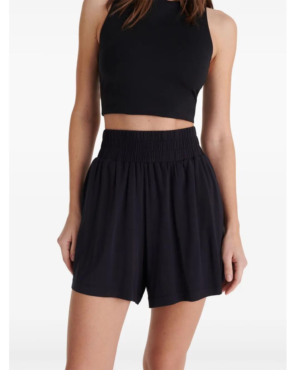 Eres Black Mia High-Waist Shorts