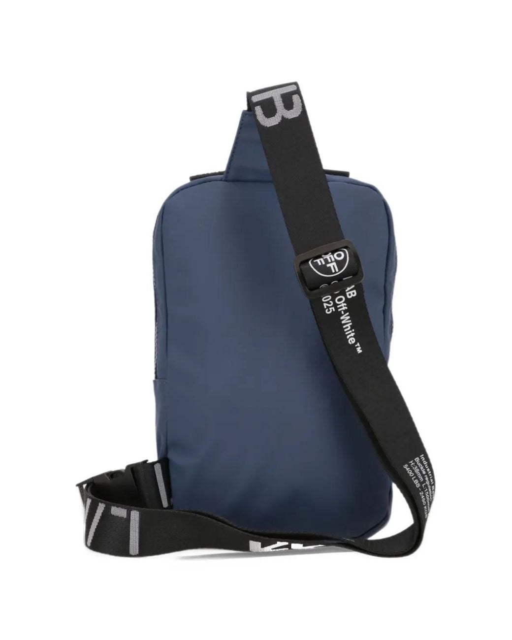 LuxeSupply Diagonals Industrial Sling Backpack in Blue | Lyst