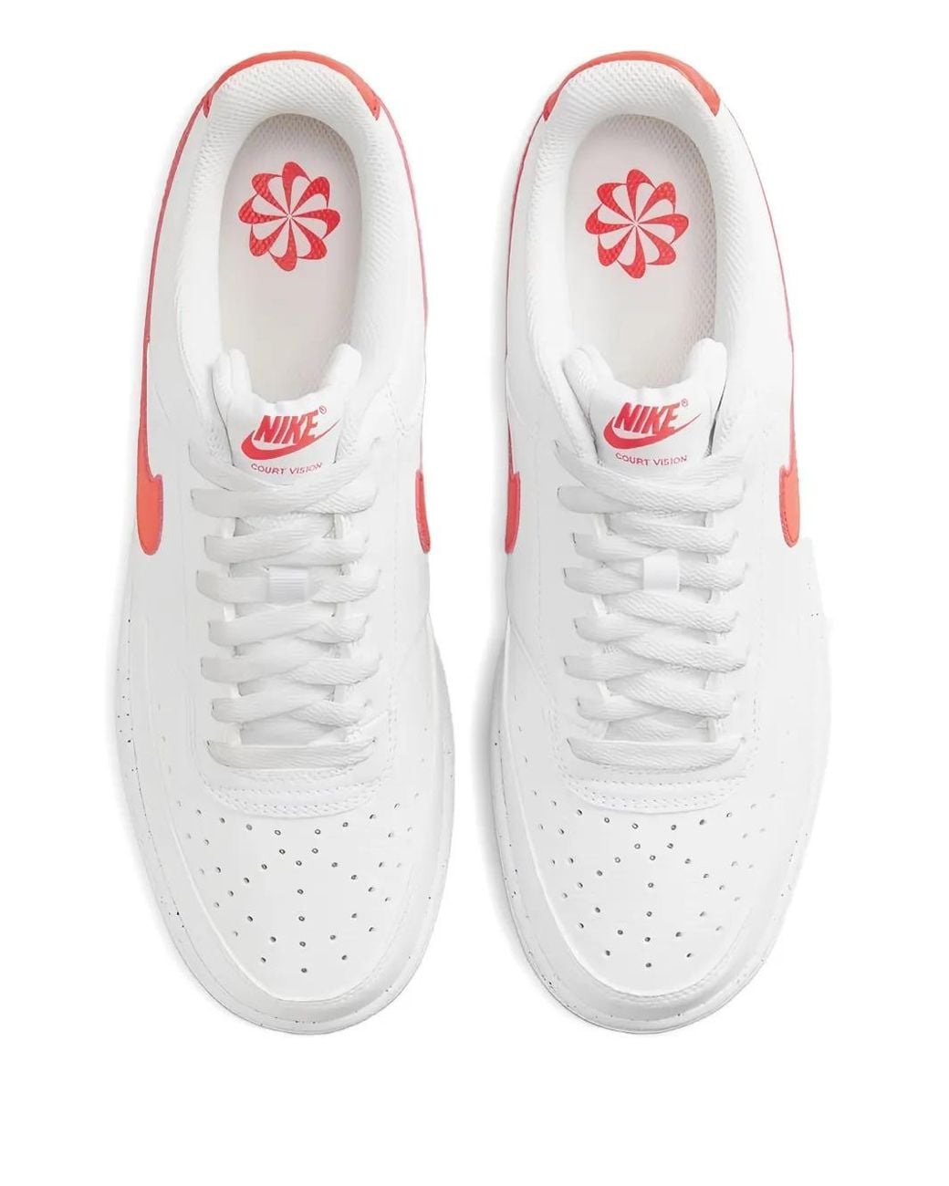 Nike White Court Vision Low Next Nature Sneakers for men