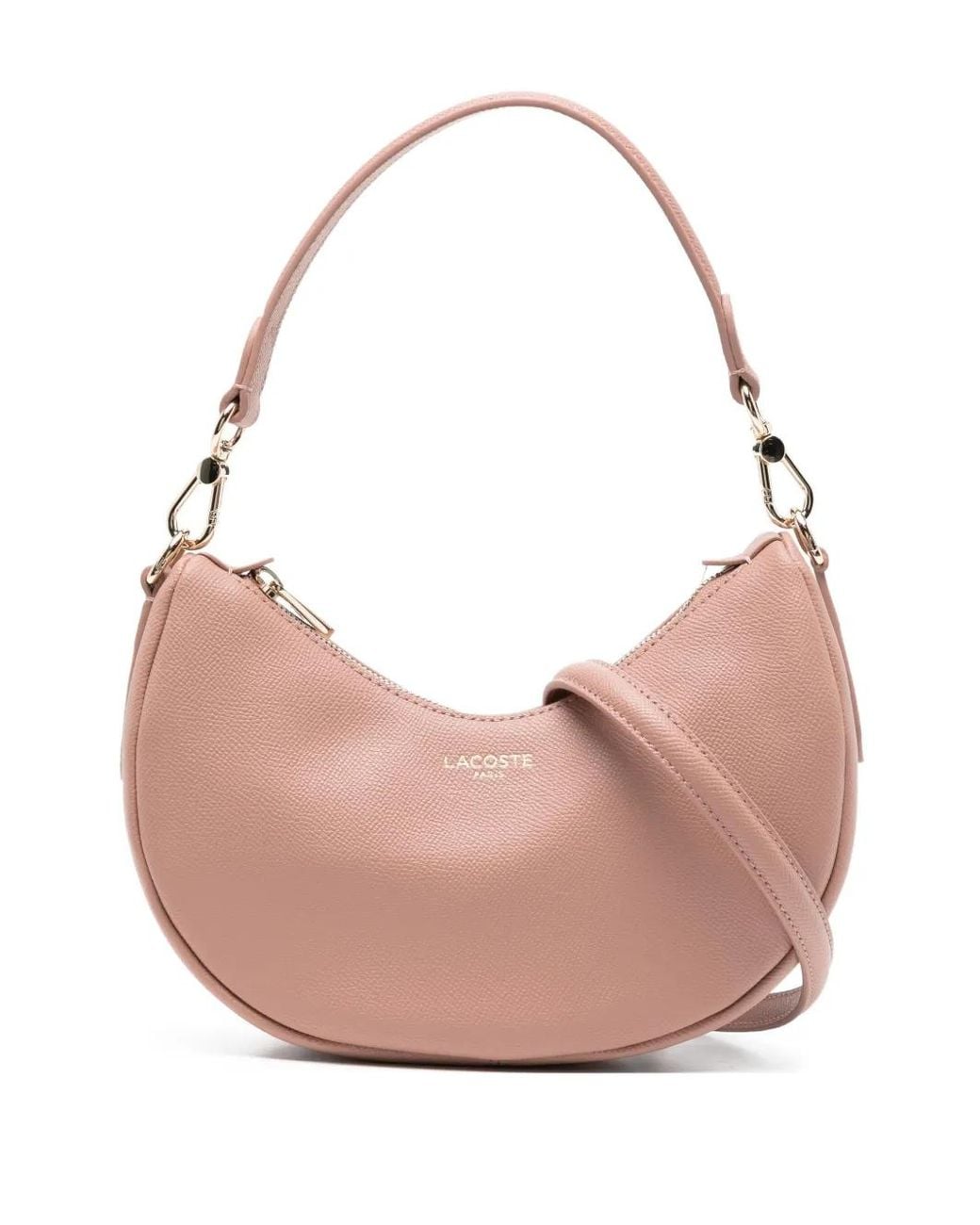 Lacoste Pink Small Champs-Élysées Shoulder Bag