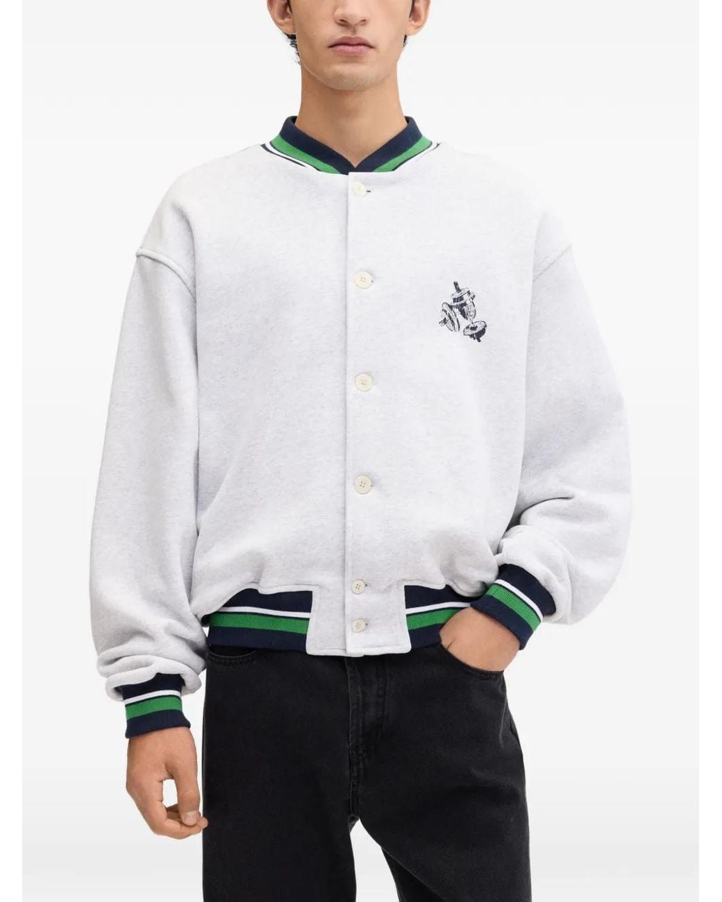 Jacquemus White Torneo Jacket for men