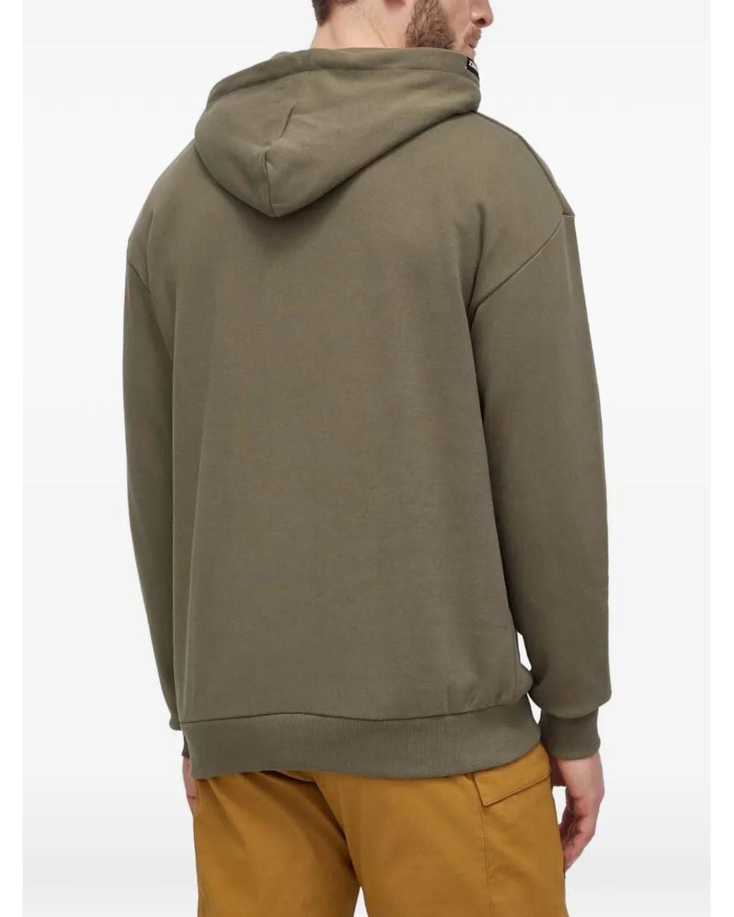 Adidas Green Terrex Logo Hoodie for men