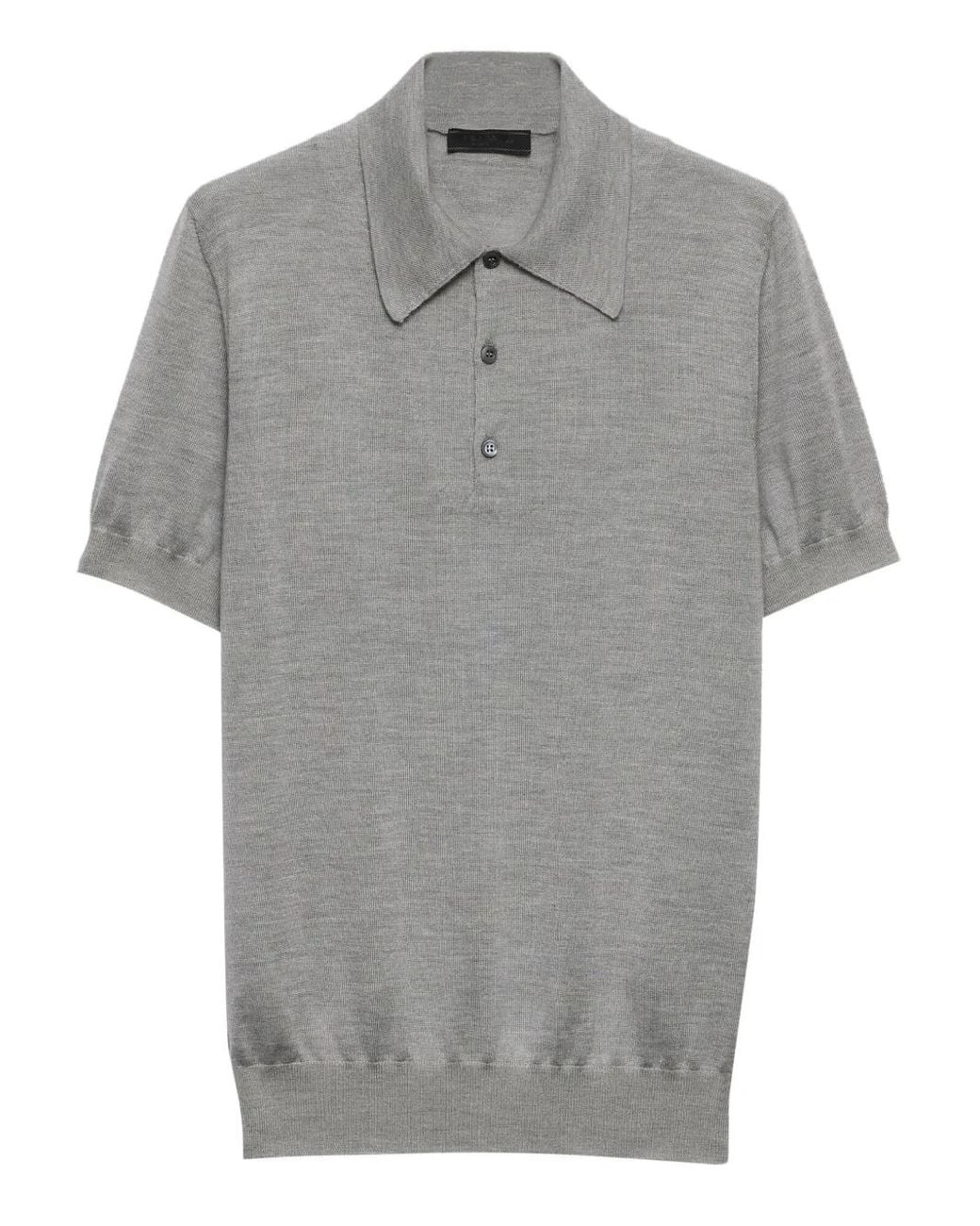 Polo di Prada in Gray da Uomo