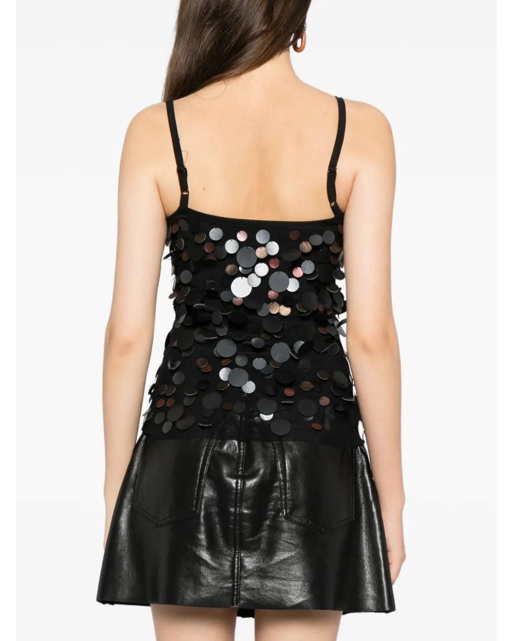 Cynthia Rowley Black Paola Top