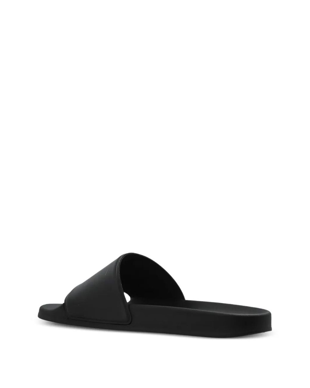 DIESEL Black Bloop Slides for men