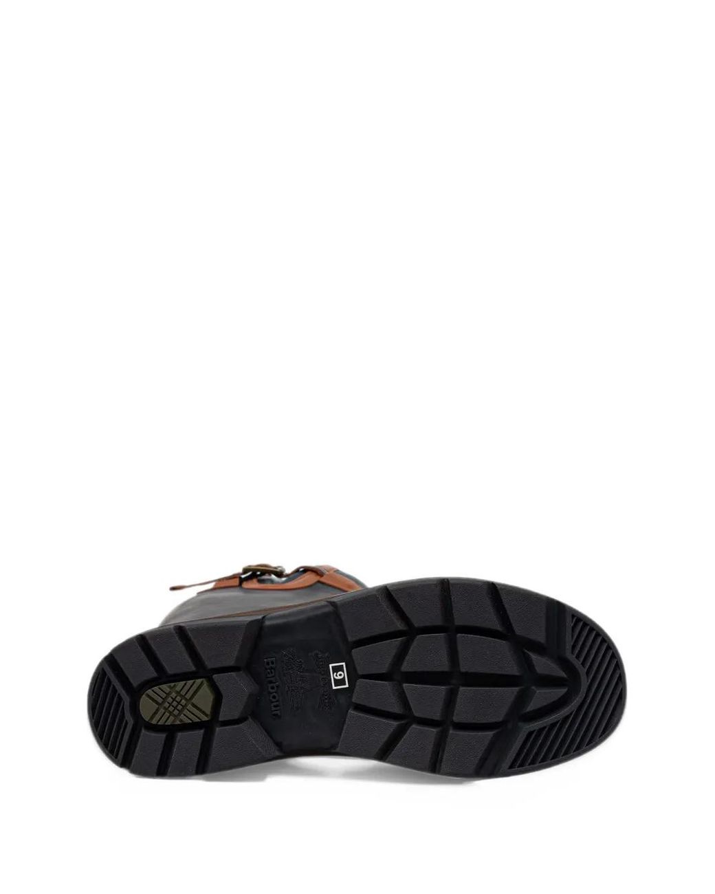 Barbour Black Paul Smith Loves Logo-Patch Wellington Boots for men