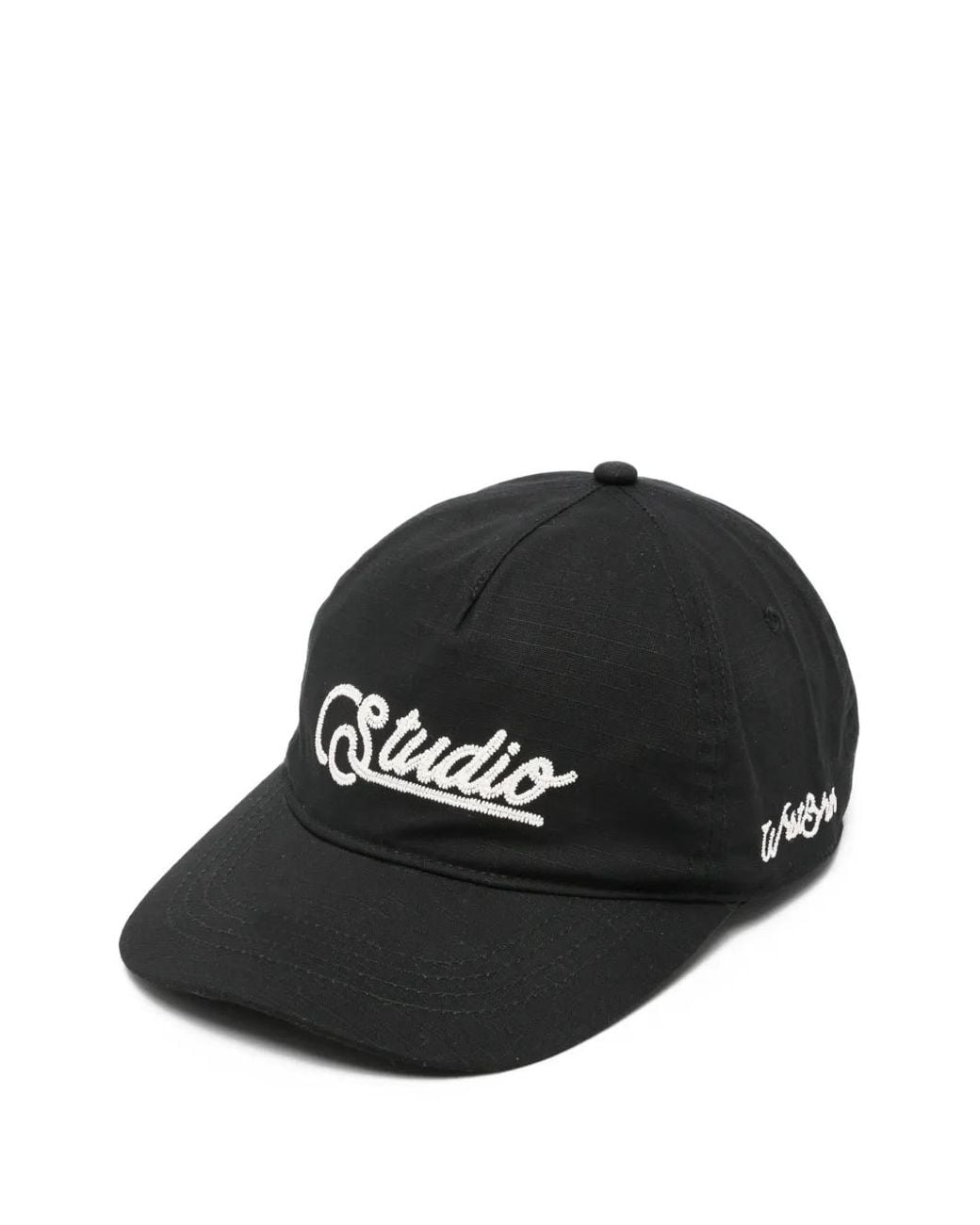 WRSTBHVR Black Casquette Gustaf V2 À Logo Brodé
